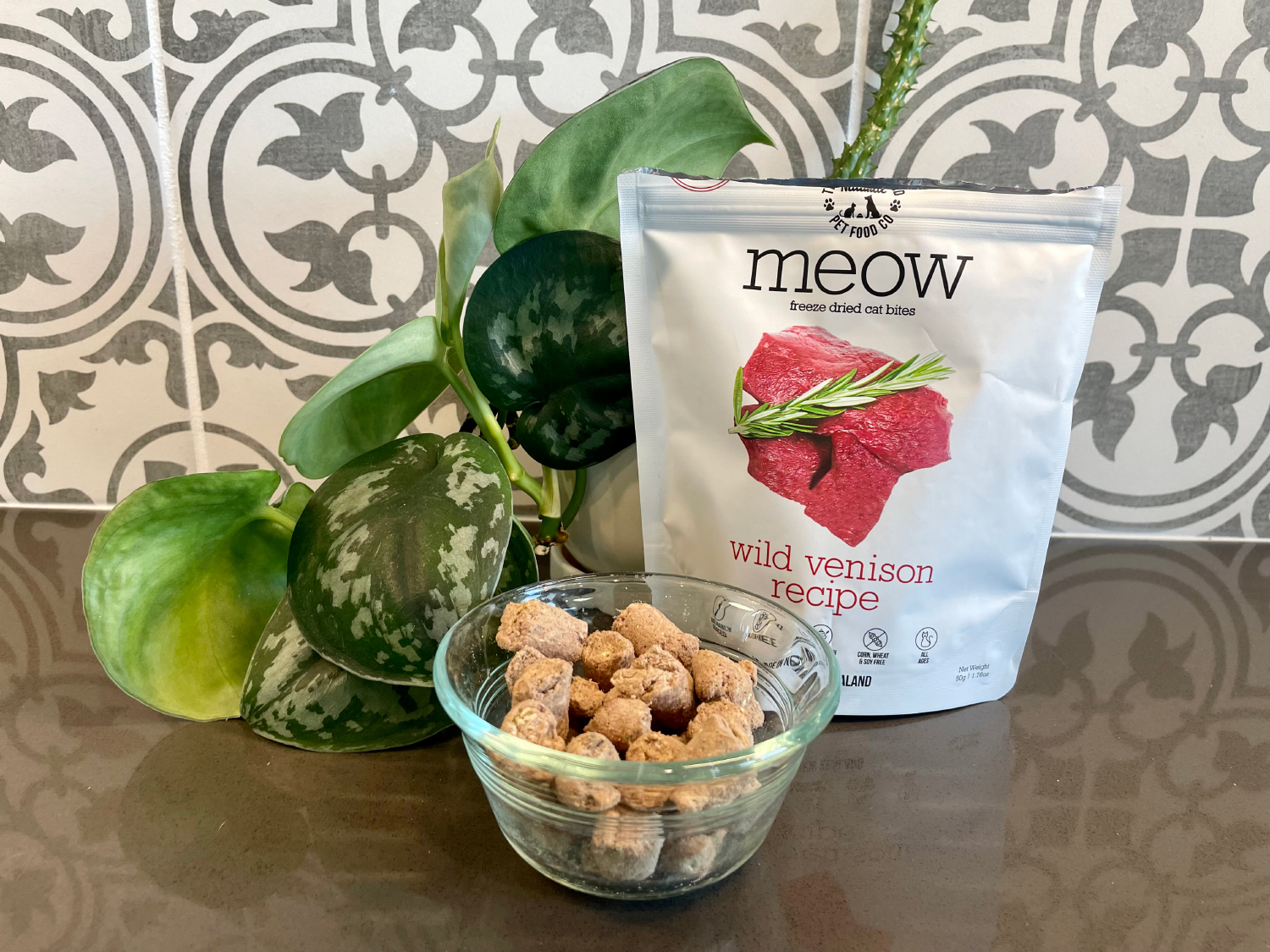 The New Zealand Natural Pet Food Co. Meow Wild Venison Grain-Free Freeze-Dried Cat Treats